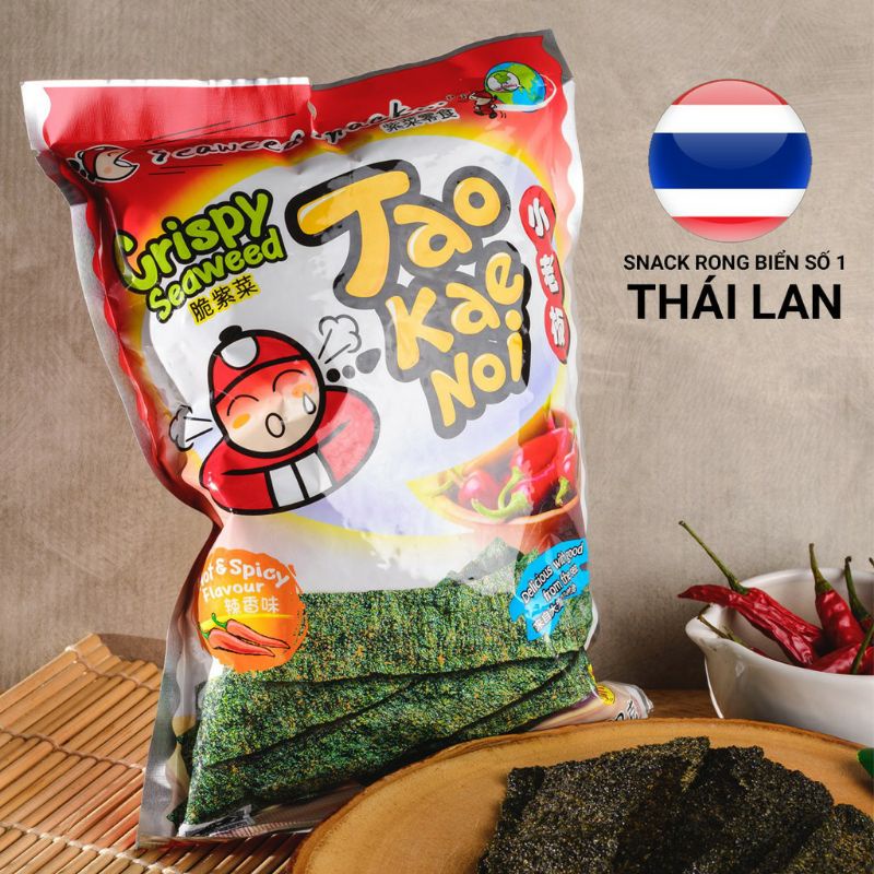 Snack rong biển TaoKaeNoi CRISPY SEAWEED 32g