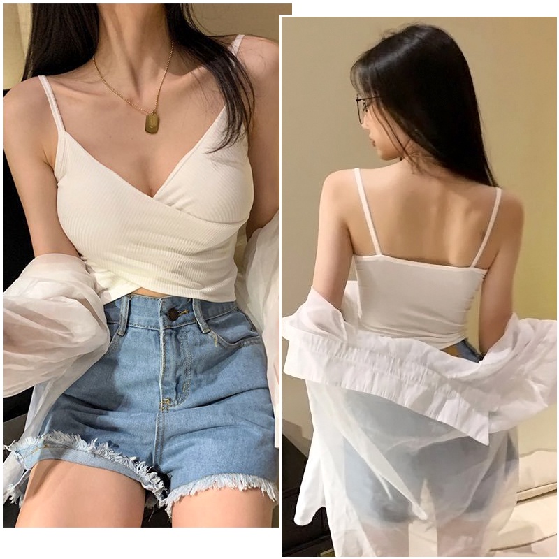 Áo bra dáng CÁCH ĐIỆU cotton gân CAO CẤP Thoáng mát