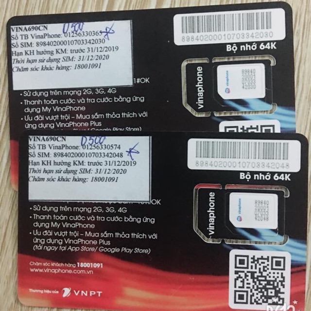 Sim d500 vinaphone