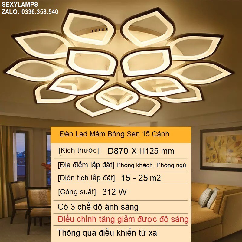 Đèn Trần Phòng Khách, Phòng Ngủ, Phòng Trẻ Em, Chung Cư Cao Cấp Đẹp