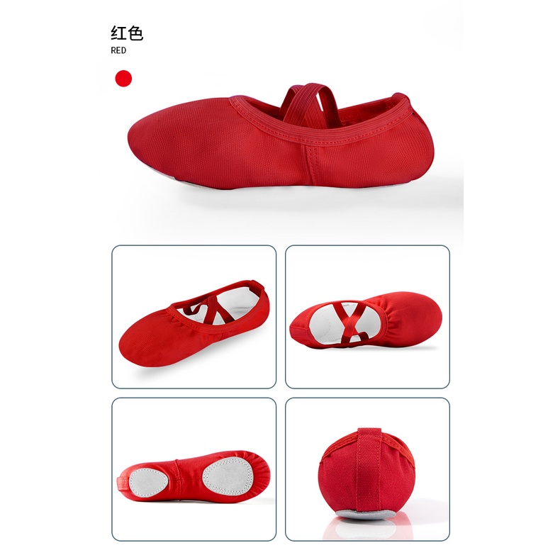 Giày múa mũi mềm thường