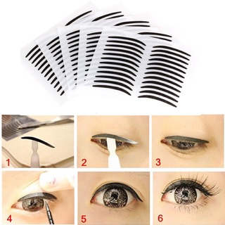 COMBO 48 miếng dán kích mí/tấm (24 cặp/tấm) đen, kích mí eyeliner