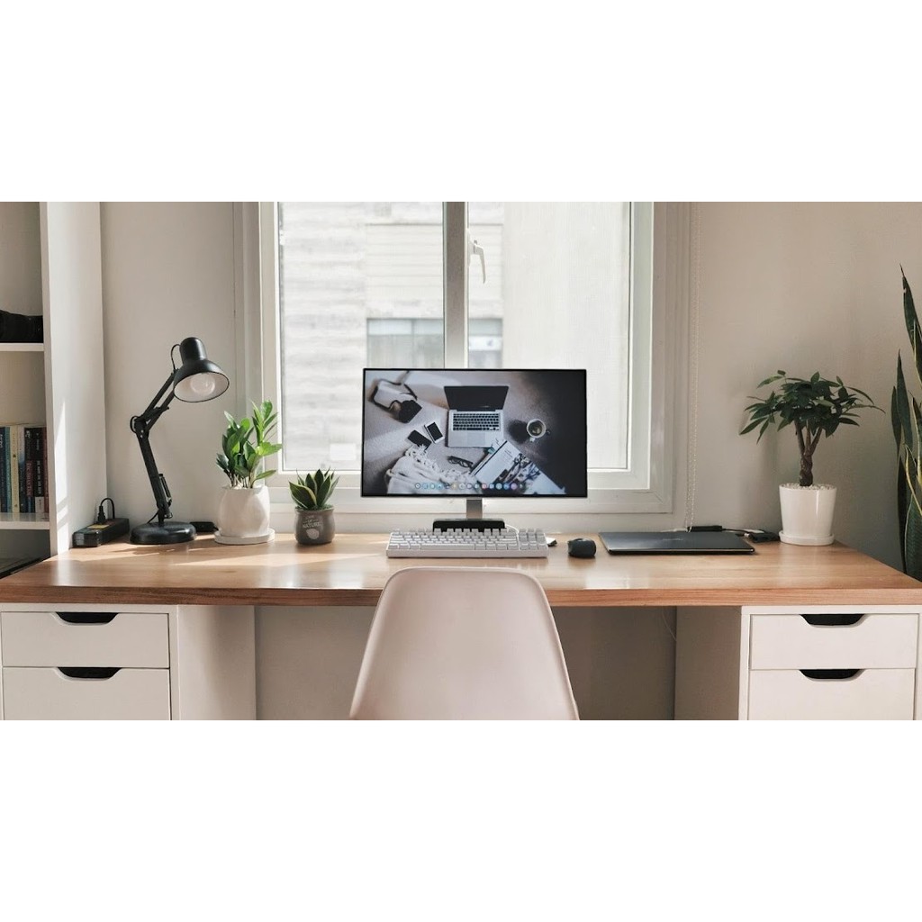 Đèn Kẹp Bàn Học, Đọc Sách, Làm Việc PIXAR. Kẹp Bàn Chắc Chắn. Bóng LED Chống Cận Bảo Vệ Mắt