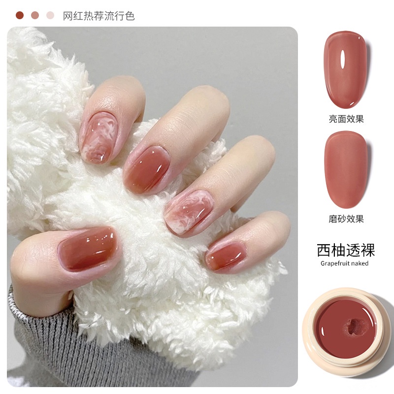 Sơn móng tay trang trí làm đẹp với màu trơn tùy chọn