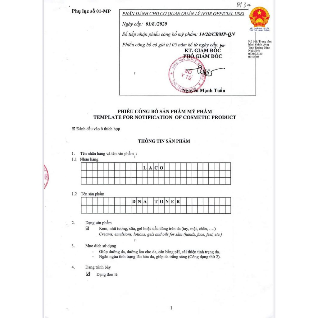 Nước hoa hồng Toner DNA Laco thu nhỏ lỗ chân lông, cân bằng độ pH 150ml - Tặng máy phun sương Nano - LAVAHA SHOP | BigBuy360 - bigbuy360.vn