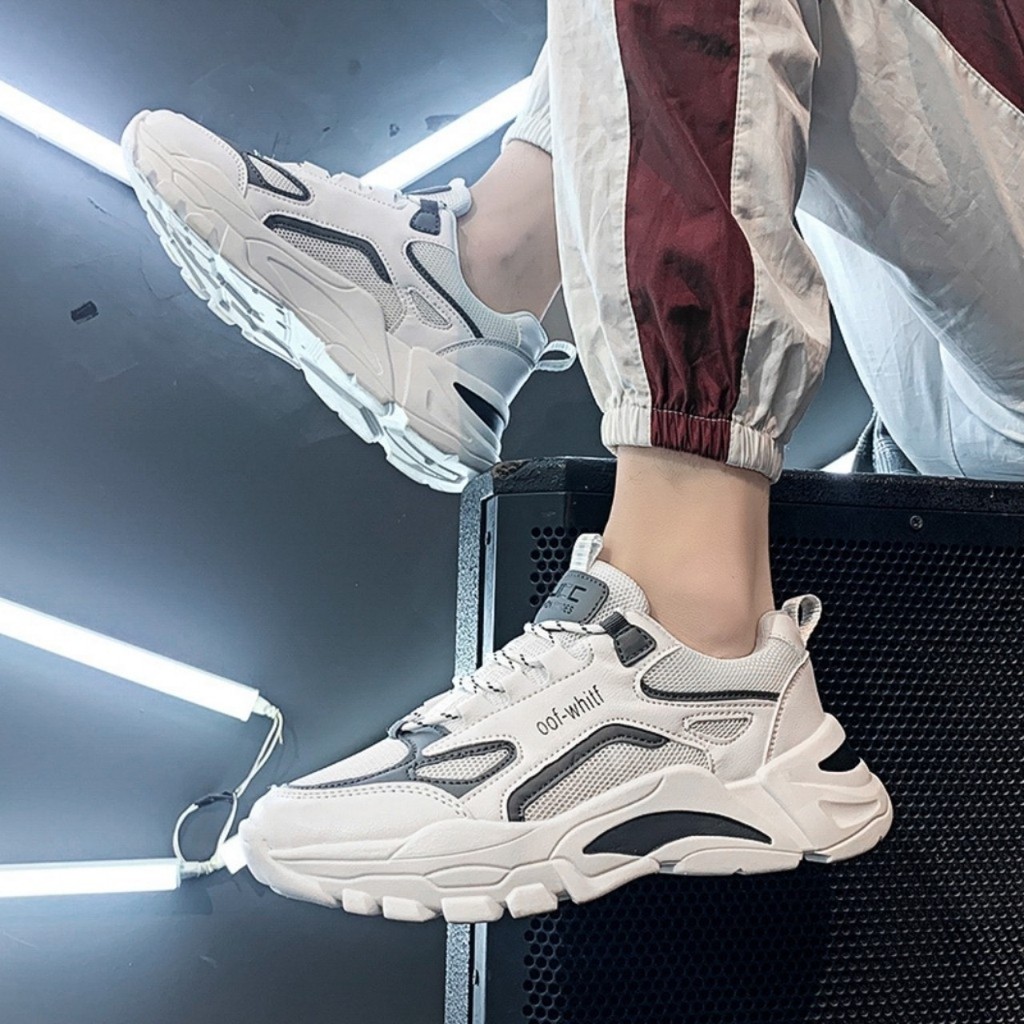 Giày sneaker nam OFF Whitf đế tăng chiều cao - Giày nam có 3 màu hot