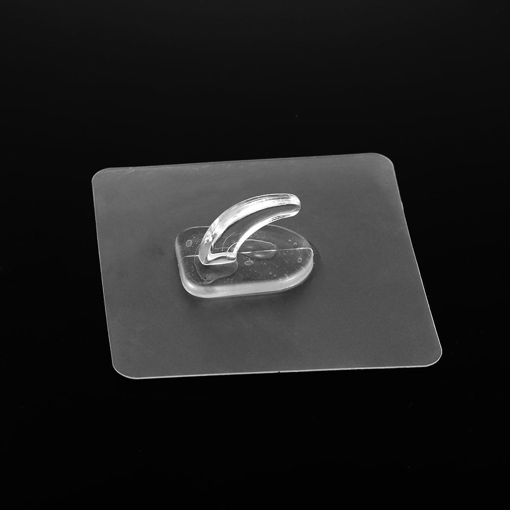 BTLIMER Set 10 Móc Dán Tường Trong Suốt Dùng Treo Đồ Tiện Dụng