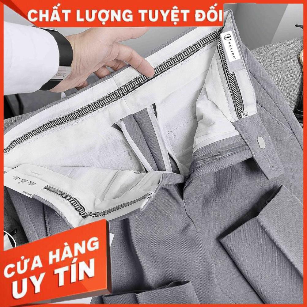 [HÀNG HIỆU] Quần Tây Nam Đẹp Chất Vải Dày Dặn Giữ Form Chuẩn Cực Bền, Phong Cách Quý Ông Lịch Lãm - POLIDO