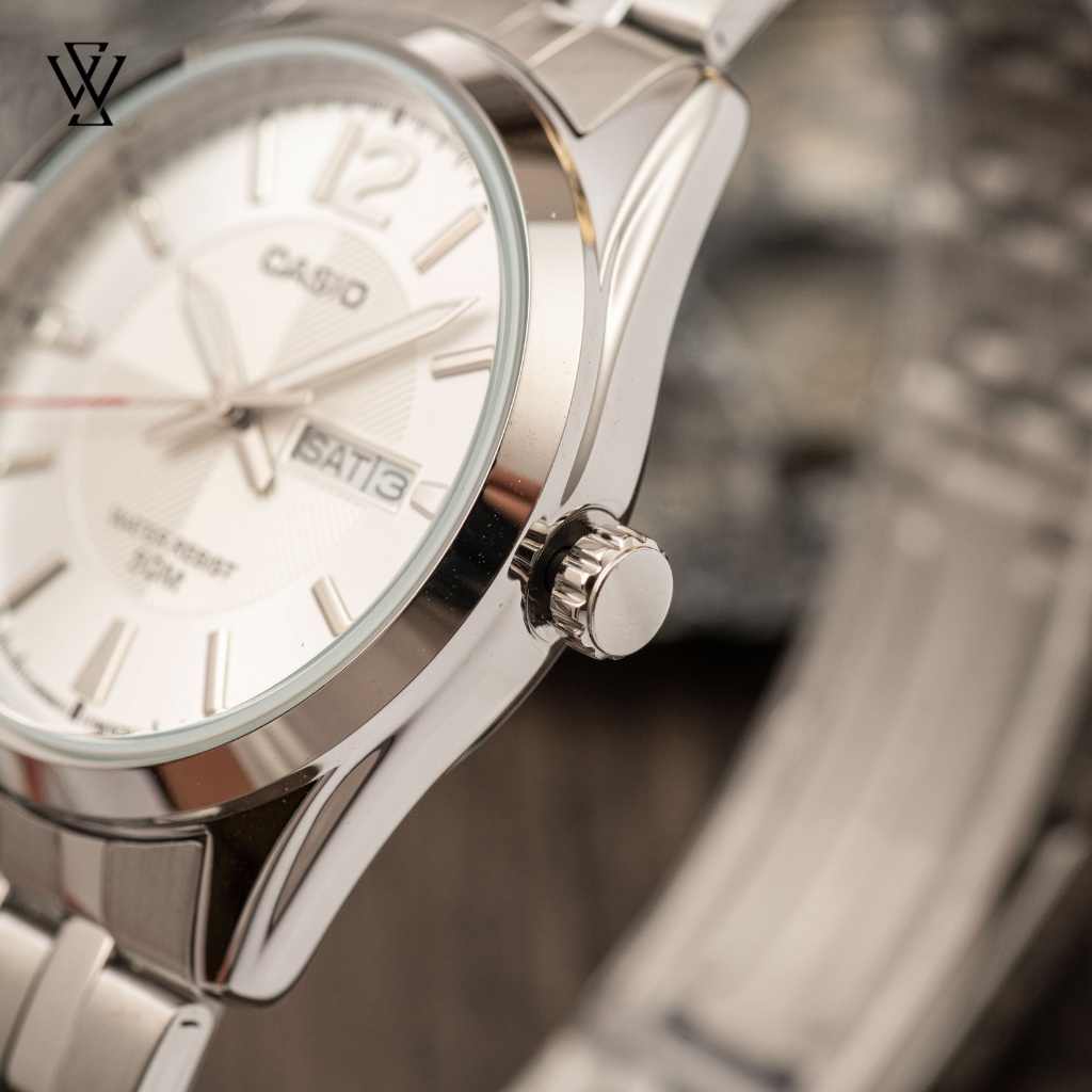 Đồng Hồ Quartz Nam Casio WATCHSTORE MTP-1335D-7AVDF Thiết Kế Kính Khoáng 41mm, Dây Kim Loại, Vỏ Thép Không Gỉ