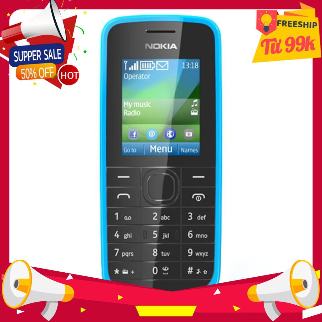 Điện Thoại Nokia 109 Chính Hãng Bảo Hành 12 Tháng Đầy Đủ Phụ Kiện | BigBuy360 - bigbuy360.vn