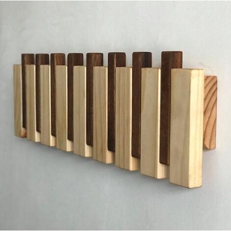 Móc treo phím đàn - Móc treo tường Bằng Gỗ Phím Đàn Piano - Thương hiệu VIVUDECOR MT04