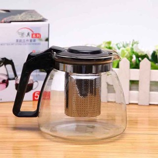 Bình lọc trà thủy tinh kèm 4 cốc