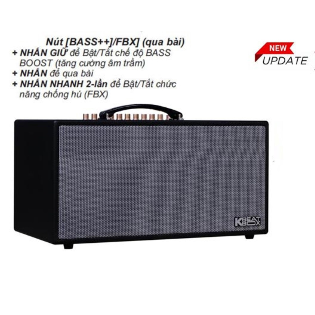Dàn loa Karaoke di động Acnos CS450SR  - Hàng chính hãng BH 12 tháng