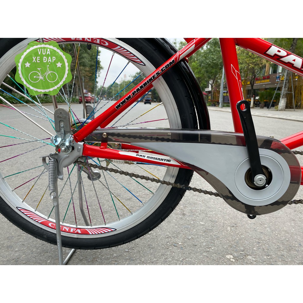 Xe đạp đôi PAX 3 Trọng lượng sử dụng: 2 người lớn <250kg – Thông số: DxC: 2300 x 650-850