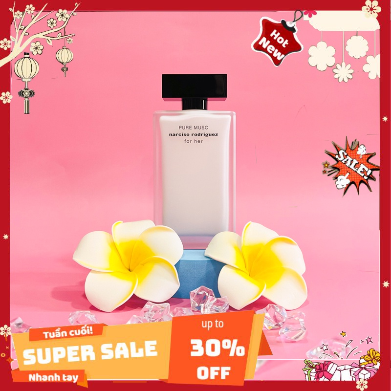 {Chính Hãng} Nước Hoa Nữ 𝗡𝗮𝗿𝗰𝗶𝘀𝗼 𝗣𝘂𝗿𝗲 𝗠𝘂𝘀𝗰 𝗙𝗼𝗿 𝗛𝗲𝗿_𝘔𝘢̂̃𝘶 𝘛𝘩𝘶̛̉ 5𝘮𝘭