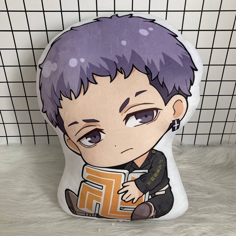 Tmdbyx Đồ chơi nhồi bông hình nhân vật Anime Tokyo Revengers cao cấp dễ thương 10cm