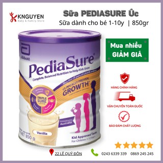 Sữa PediaSure nắp tím Úc (850gr) [Hàng có sẵn]
