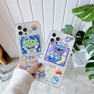 Ốp lưng iphone - ốp iphone silicon trong hoạ tiết stick cao cấp bảo vệ camera