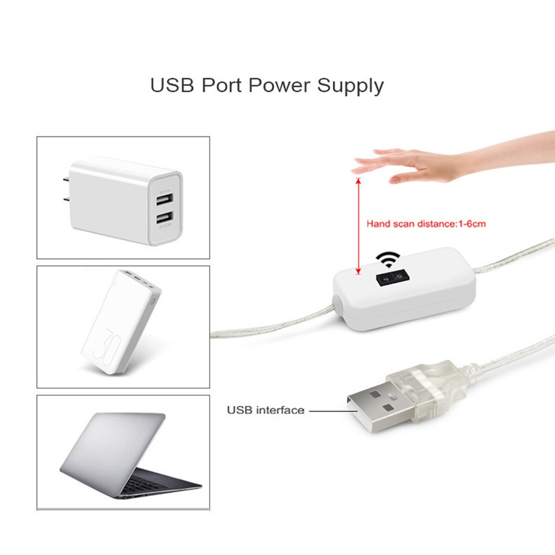 Thông Minh Dây Đèn Led 5v Cảm Biến Chuyển Động Chống Nước Trang Trí Nhà Cửa