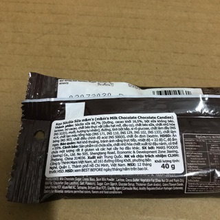 Kẹo Chocolate M&M sữa 40g