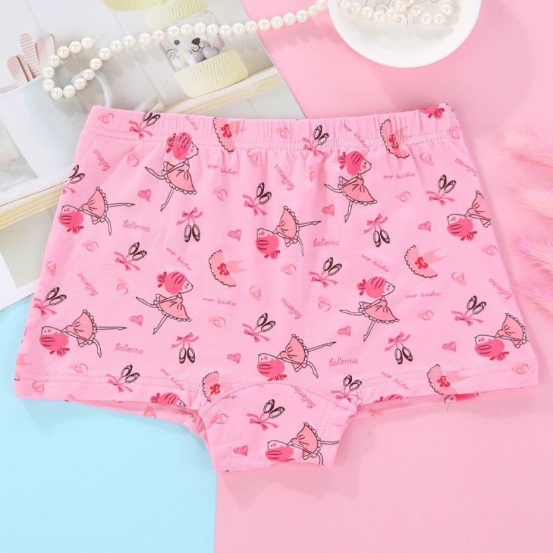 Quần Chíp Bé Gái,Quần Lót Bé Gái combo 4 cái Kháng Khuẩn vải Cotton phong cách Hàn Quốc