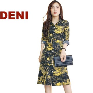 ĐẦM SƠ MI TAY DÀI CHẤT LỤA MANGO CAP CẤP MÃ 692