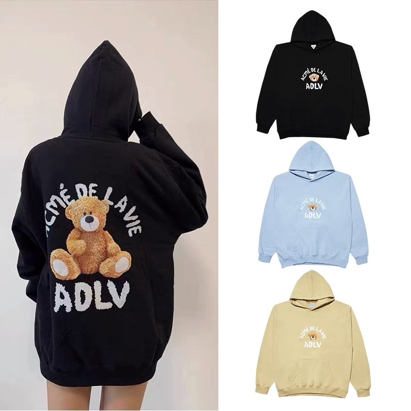 Áo nỉ có mũ adlv hình gấu | BigBuy360 - bigbuy360.vn