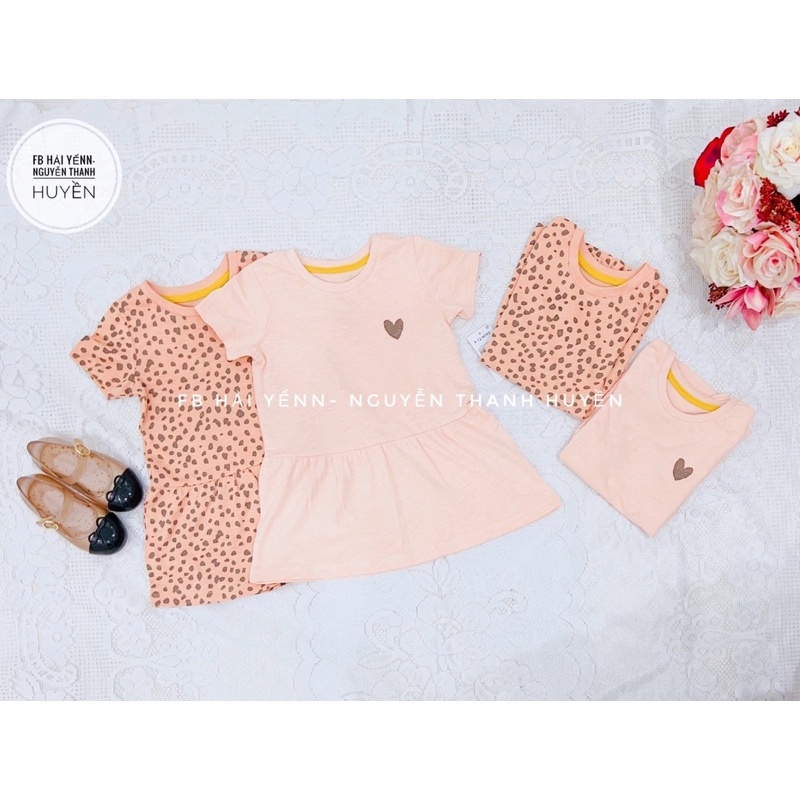 Set 2 váy cam matalan