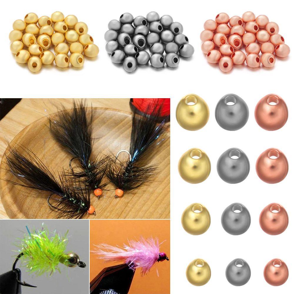 Hộp 25 Hạt Xâu Chuỗi Làm Mồi Câu Cá 2.3mm / 2.8mm / 3.3mm / 3.8mm