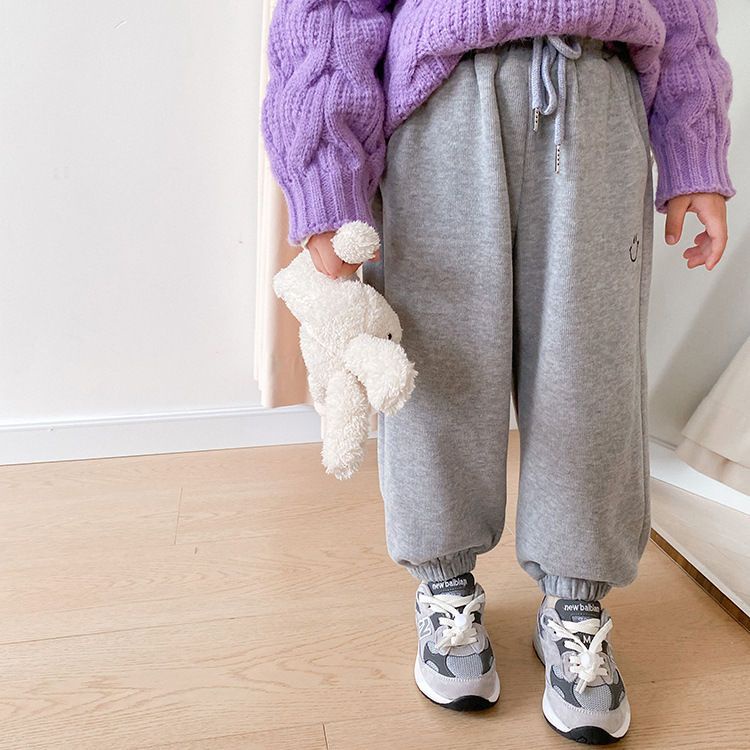 [Babycat] Hàng Có Sẵn Quần Dài Dáng Ôm Phong Cách Nhật Bản Hàn Quốc Thời Trang Thu Đông Dễ Phối Đồ Hàng Mới Cho Bé Trai Và Bé Gái