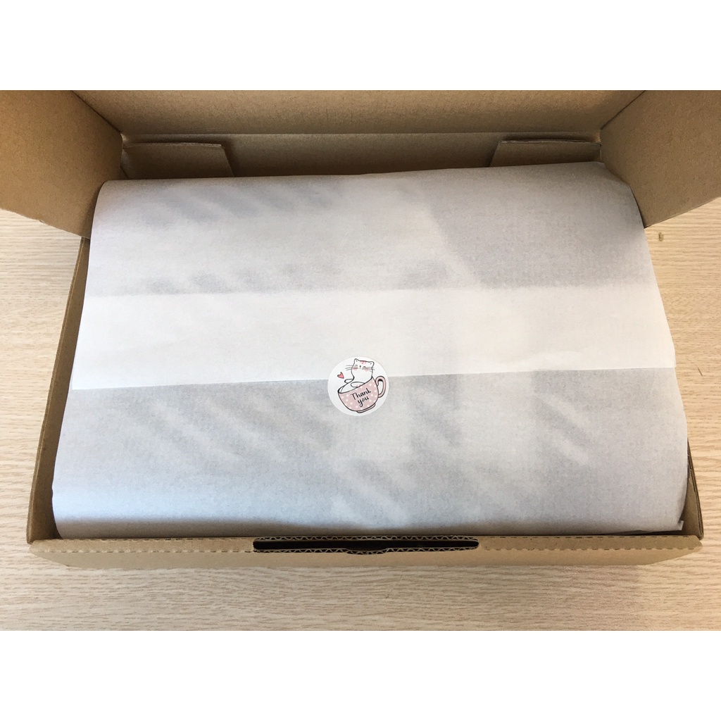 Giấy Pelure gói hàng 25x50cm giấy hút chống ẩm, gói trang phục, quần áo, phụ kiện, đồ decor, giày dép