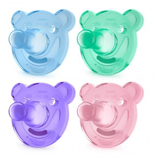 Ti giả avent soothie cho bé 0-3m, 3m+