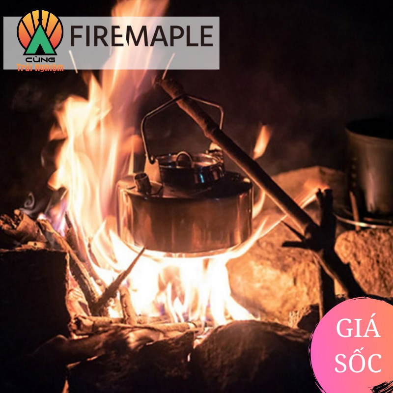 [CHÍNH HÃNG] Ấm Đun Nước 1L Antarcti Thép Không Gỉ Fire Maple Chuyên Dụng Dã Ngoại Antarcti stainless steel kettle
