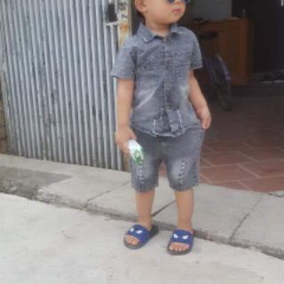 Bộ jean thiết kế cho bé