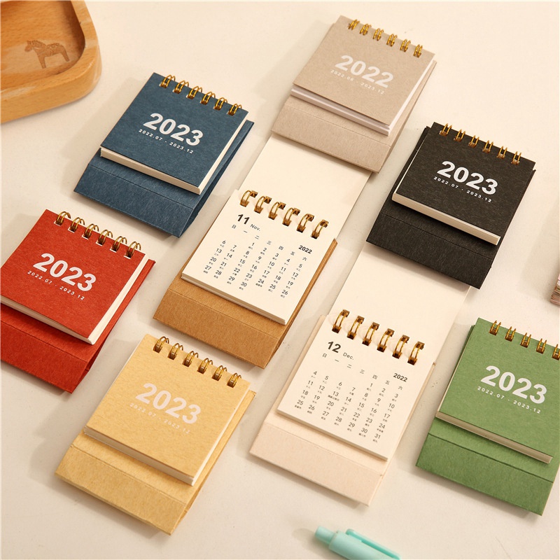 Lịch 2023 Để Bàn Mini Kiểu Dáng Đơn Giản