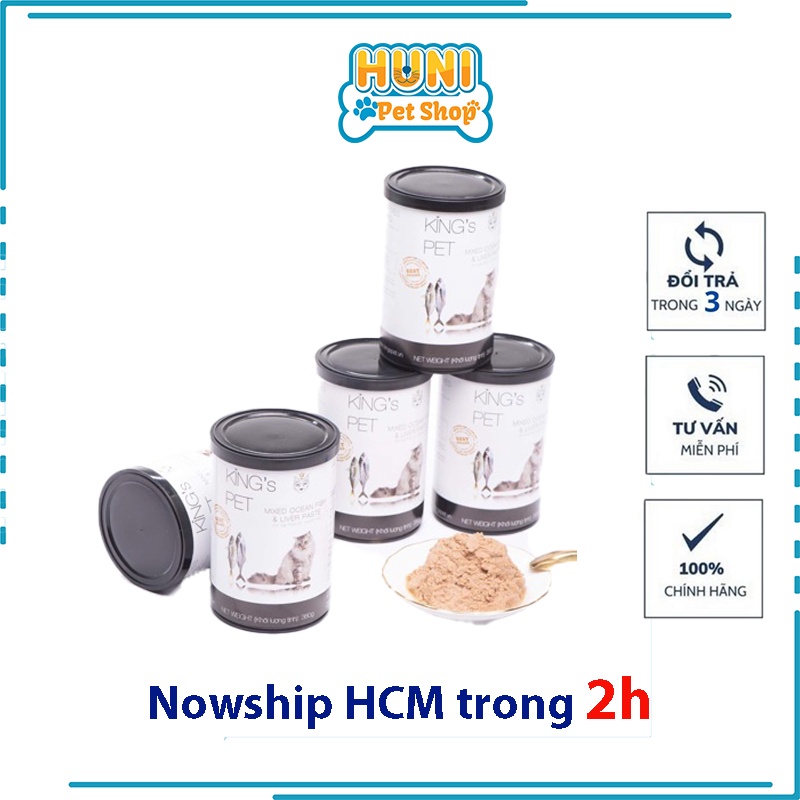 Pate Hỗn Hợp Hoàn Chỉnh King's Pet Dành Cho Thú Cưng - sốt cho chó King Huni petshop