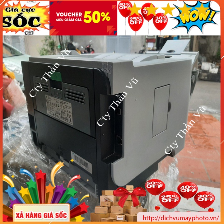 Máy in laser đen trắng cũ HP 2055d hàng bền đẹp máy có tính năng in 2 mặt tự động có bao test có bảo hành INECO