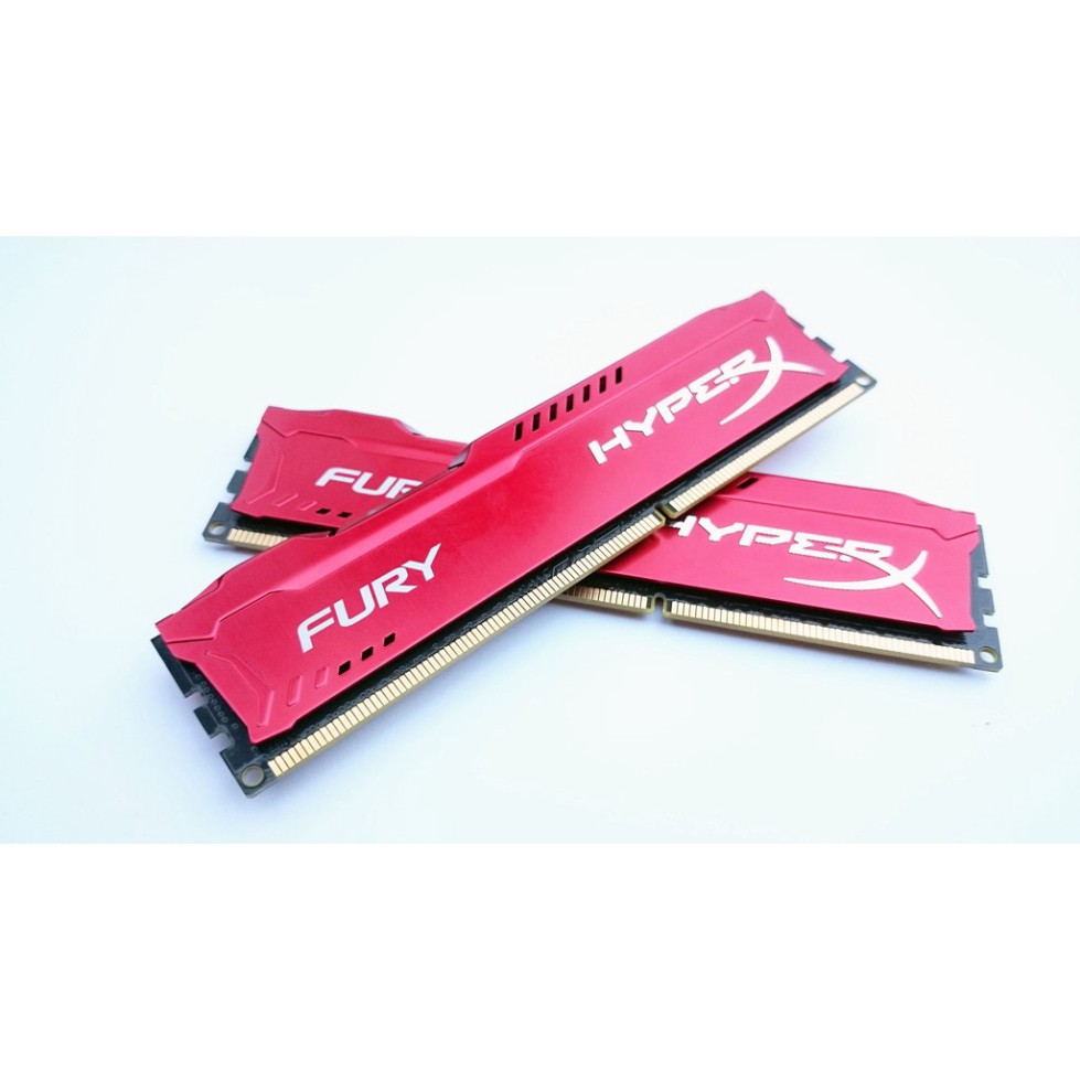 FREESHIP  Ram Kingston HyperX Fury 8GB DDR3 Bus 1600Mhz Hàng mới bảo hành Cty 36 T