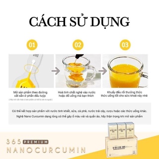 Tinh nghệ nano curcumin 365 Hàn Quốc [ Auth ]