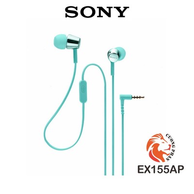 Tai Nghe Nhét Tai Có Mic Sony EX155AP | Chính Hãng Sony Việt Nam | Bảo Hành 12 Tháng Toàn Quốc