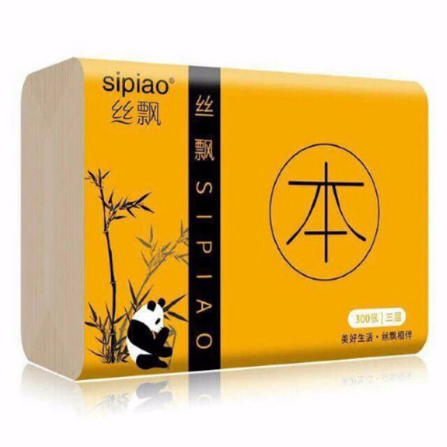 Giấy ăn gấu trúc Sipiao