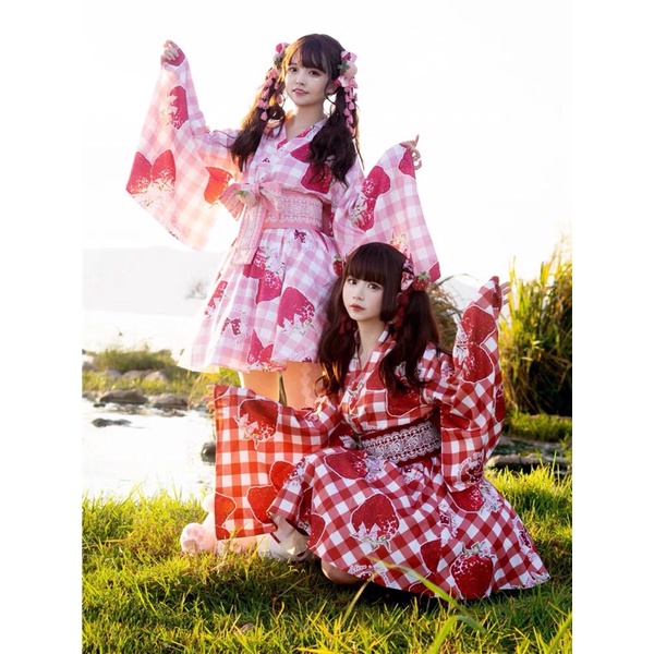 Bộ Yukata cách tân phong cách Lolita hãng To Alice