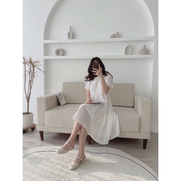 Giày tiểu thư 007 đế cao 3.5cm