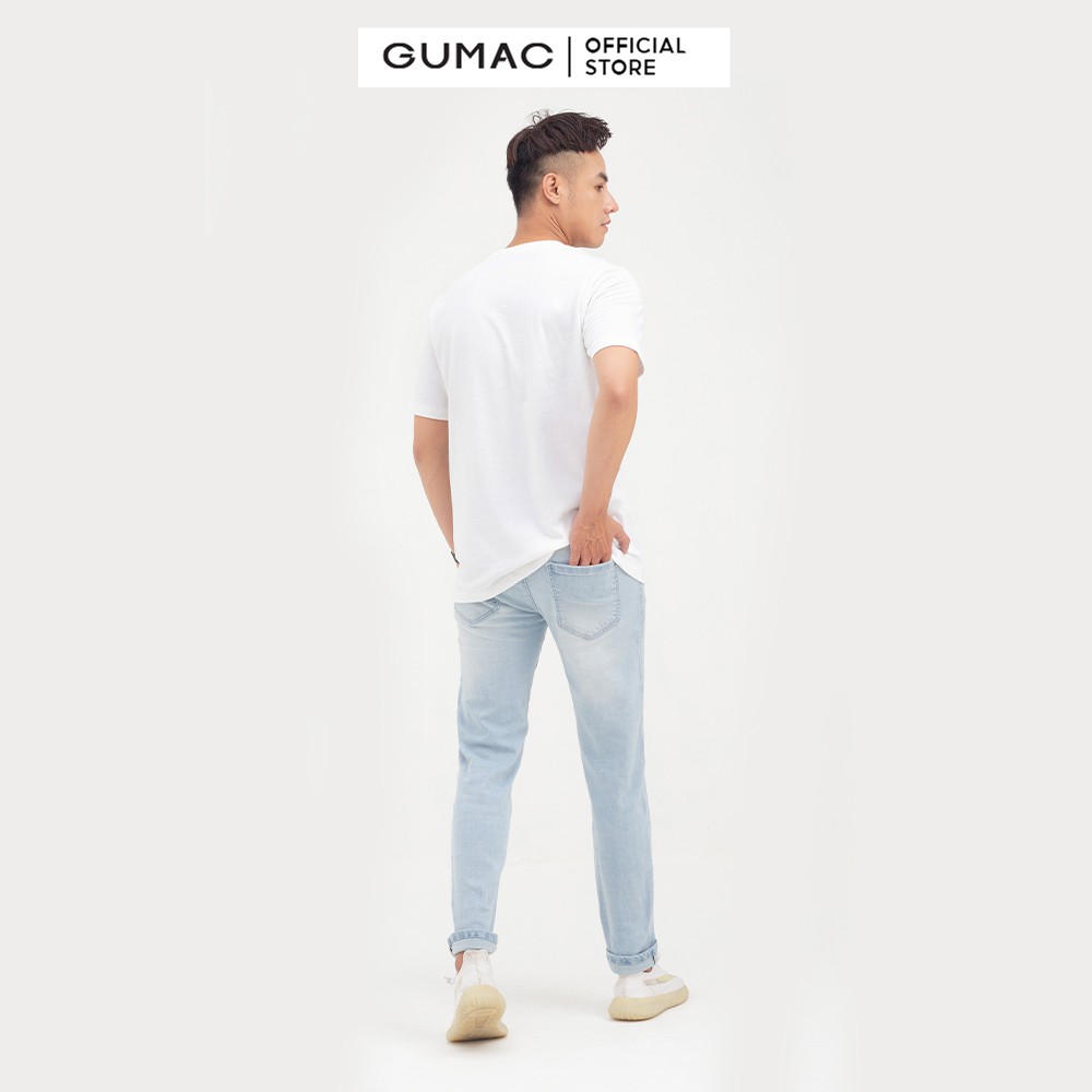 [Mã WABRG208 giảm 10% tối đa 50k đơn từ 250k] Áo nam in họa tiết GUMAC nhiều màu bảnh bao ATNB848 | BigBuy360 - bigbuy360.vn