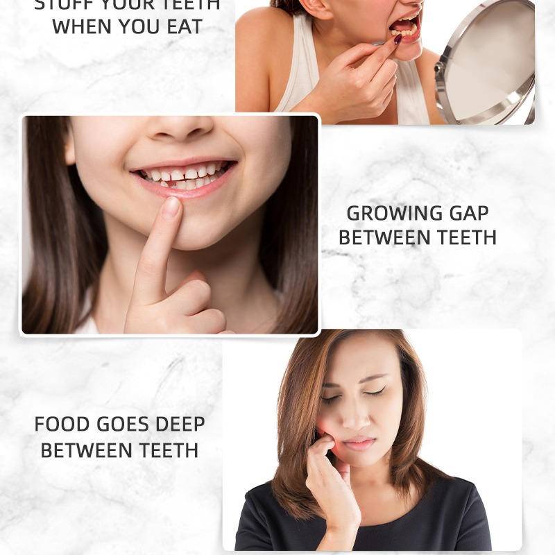 Bộ 25 Tăm Chỉ Nha Khoa 7.5cm Làm Sạch Kẽ Răng Dùng Một Lần