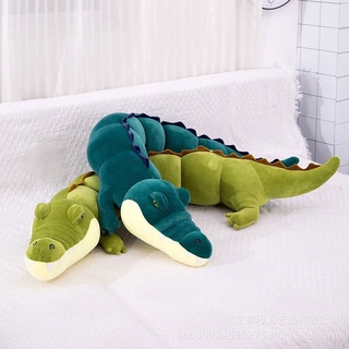Gấu nhồi bông chất liệu vải Miniso mềm mại, hàng nhập khẩu cao cấp mẫu Cá Sấu Xanh