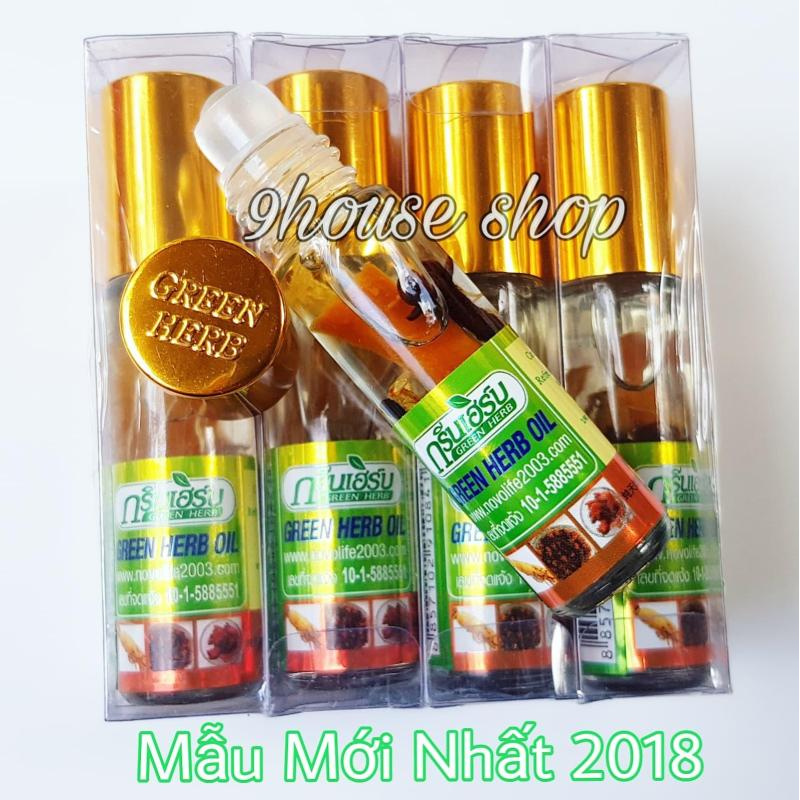 Dầu Lăn Sâm Thái Ginseng Green Herb Oil Thái Lan