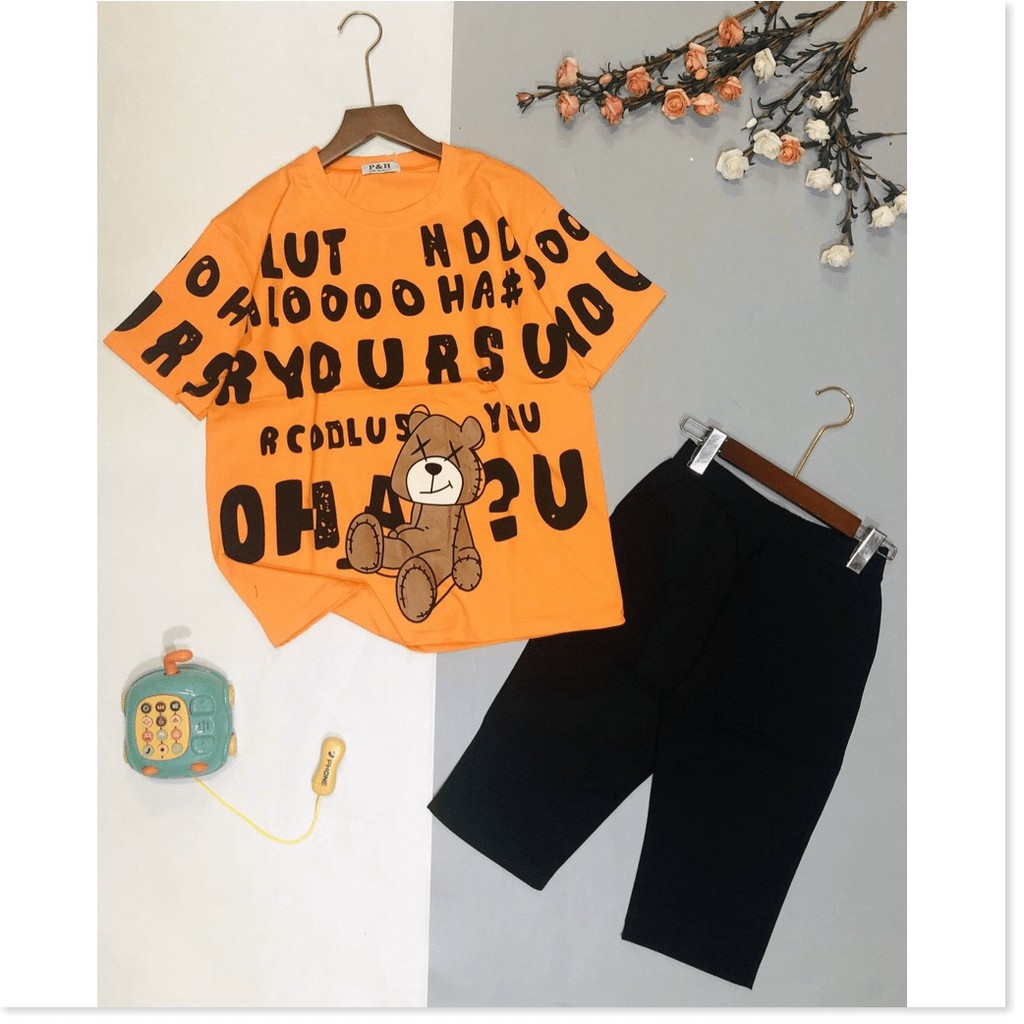 Set bộ đồ mặc nhà nữ quần lửng áo thun phong cách cho chị em KOKO MI STORE