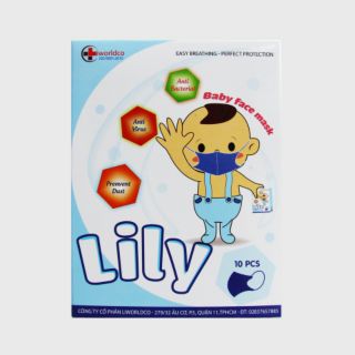 Khẩu trang y tế lily cho bé
