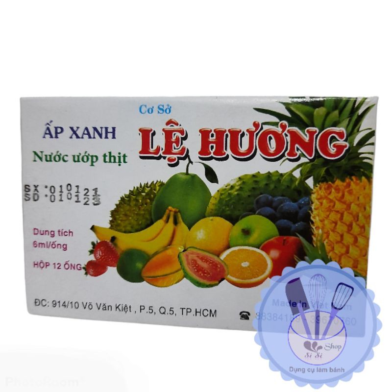 (Hộp 12 ống) Ấp xanh làm lạp xưởng, jambon